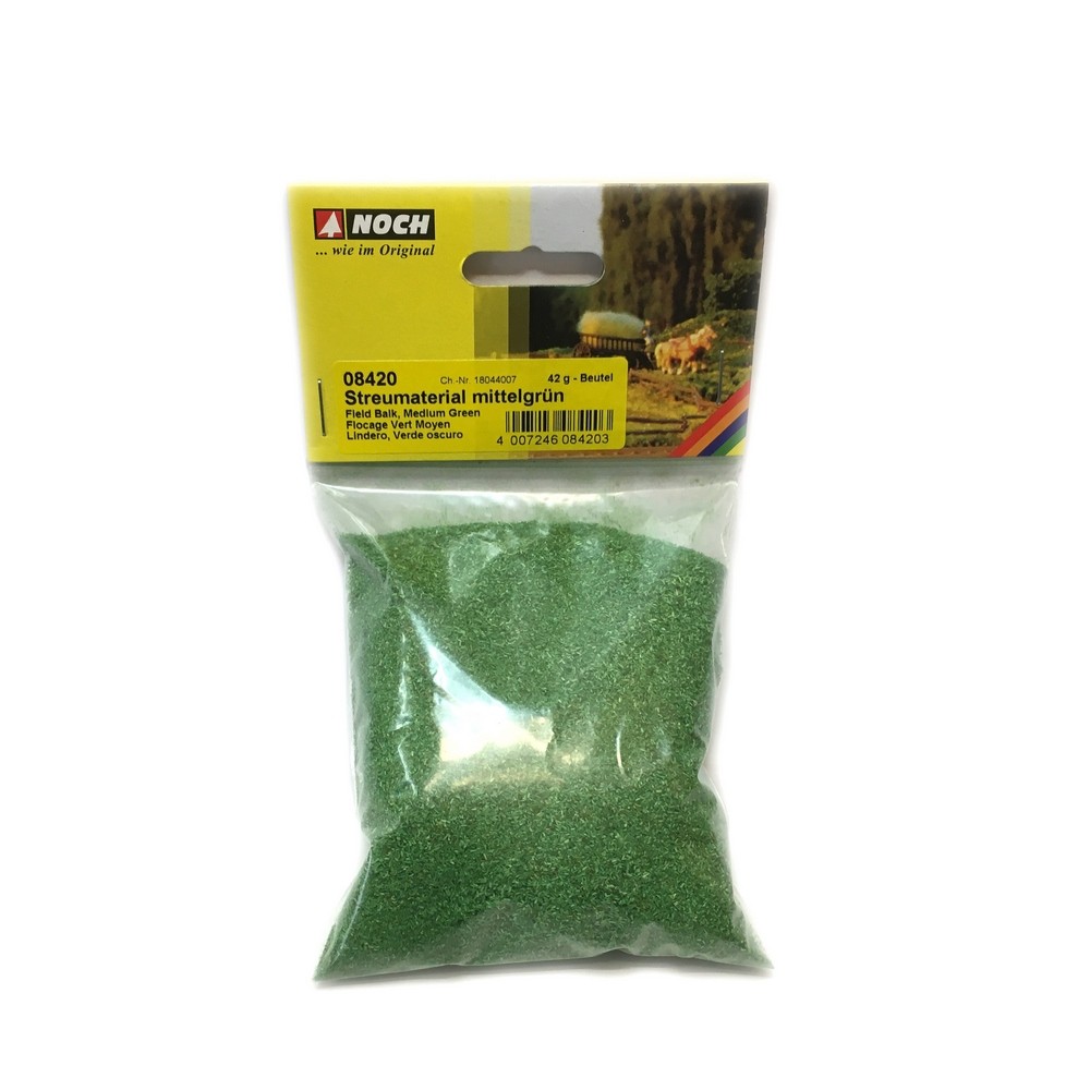 Noch Foliage De Feuilles Vert Moyen - Pour Maquettes De Train, Décors Miniatures, Dioramas - Fabriqué En Allemagne
