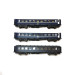 Set de 3 voitures CIWL UIC-TEN ép IV SNCF-HO-1/87-LSMODELS 49124