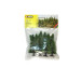 10 sapins "rouges" 3.5 - 9 cm de haut-N Z-NOCH 32925