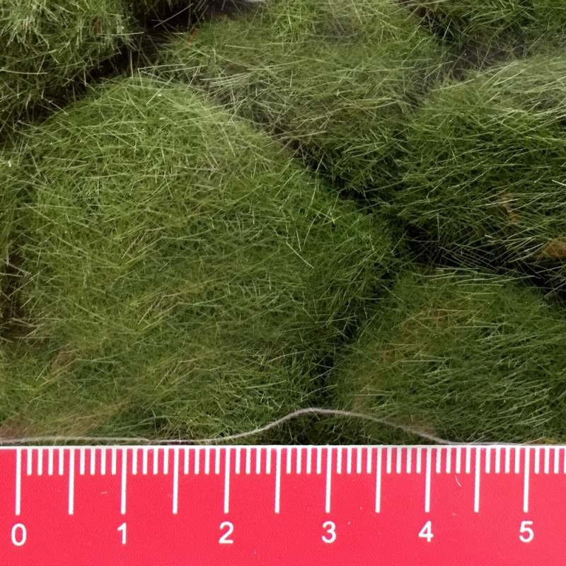 Fibres d'herbes statique vert Olive 50g Toutes échelles Heki 33504