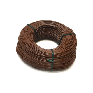 Fil marron souple cuivre 100ml 0.14mm² HERKAT 3677