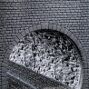 Plaque "Tunnel intérieur" Structure roche-HO 1/87-FALLER 170886