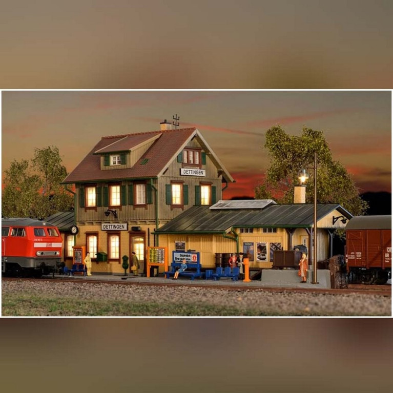 Gare de village-HO 1/87-KIBRI 39507