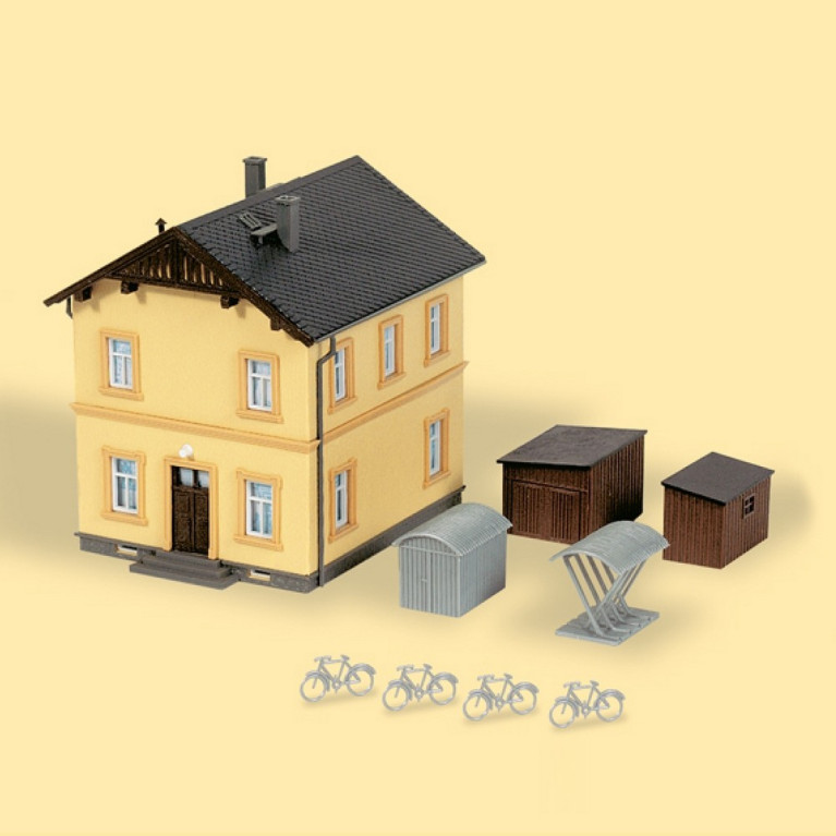 Maison d'employé ferroviaire-HO 1/87-AUHAGEN 11349
