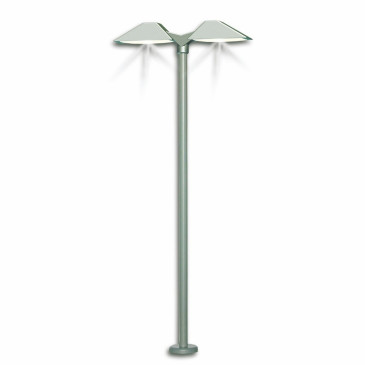 Lampadaire moderne double led-N 1/160-VIESSMANN 6484