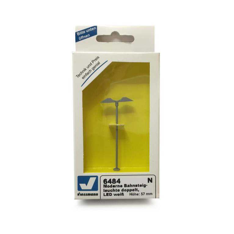 Lampadaire moderne double led-N 1/160-VIESSMANN 6484