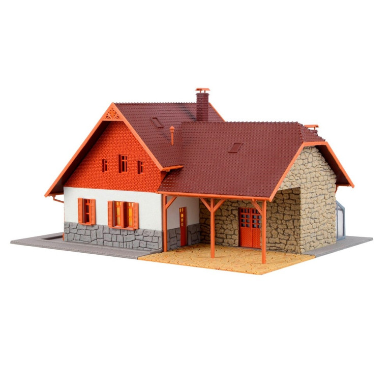Maison avec atelier-HO-1/87-VOLLMER 48280