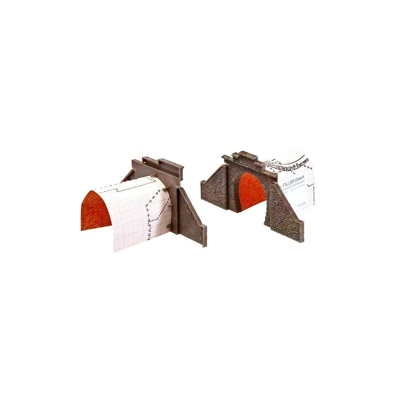 2 entrées de tunnel-N 1/160-FALLER 272578