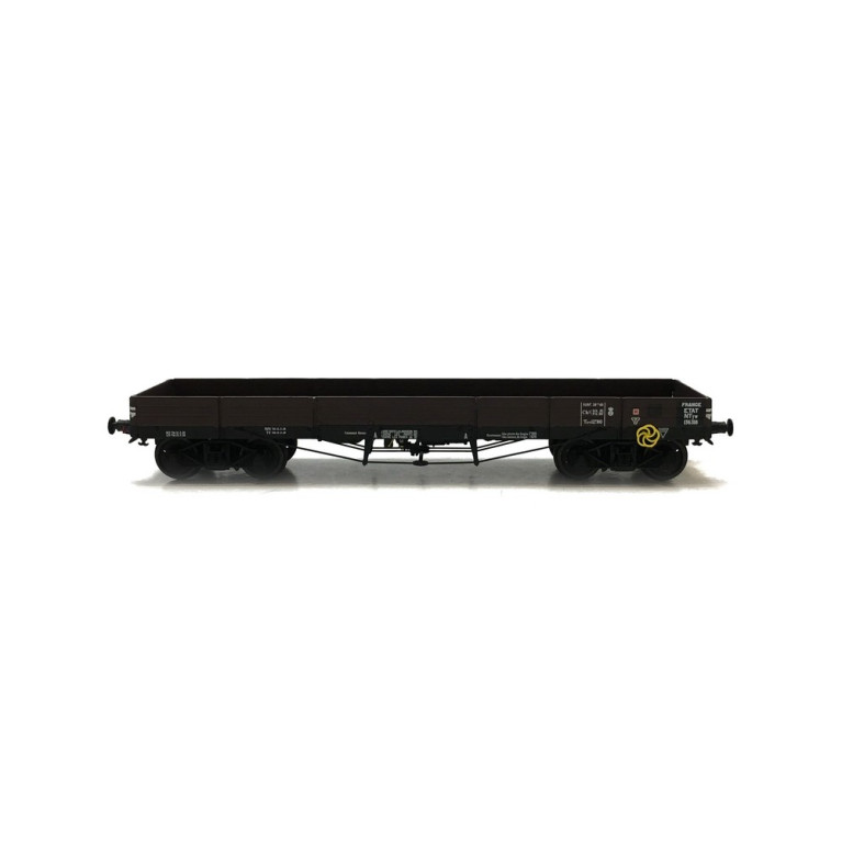 Wagon plat TP 5 Ridelles ETAT Ep II-HO 1/87-REE WB497