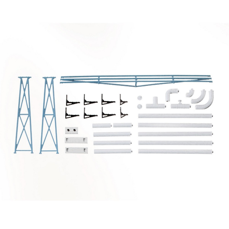 Tuyauterie extérieure pour immeubles-HO 1/87-AUHAGEN 80104