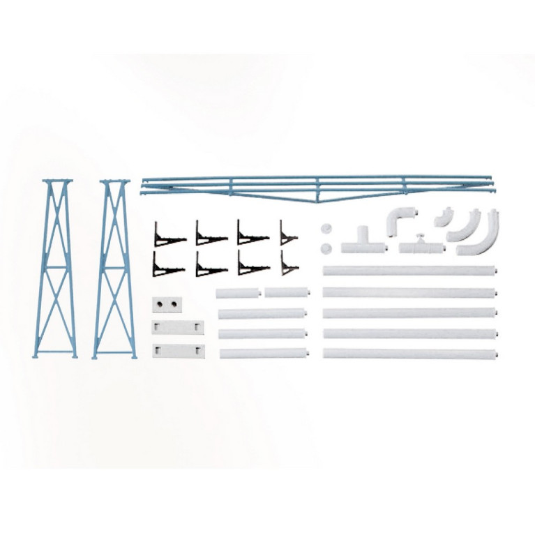 Tuyauterie extérieure pour immeubles-HO 1/87-AUHAGEN 80104