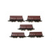 Coffret de 5 wagons à déchargement DR Ep IV-Z 1/220-MARKLIN 82802