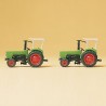 2 Tracteurs Deutz D N-1/160-PREISER 79506
