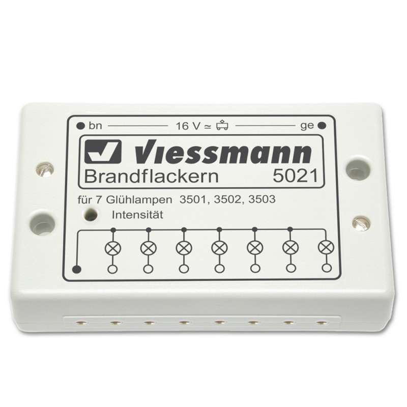 Module de scintillement de feu (Flammes)-Toutes échelles-VIESSMANN 5021