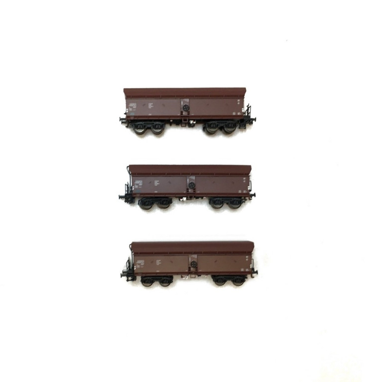 Coffret 3 Wagons trémie DR Ep IV-N-1/160-ARNOLD HN6366