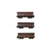 Coffret 3 Wagons trémie DR Ep IV-N-1/160-ARNOLD HN6366