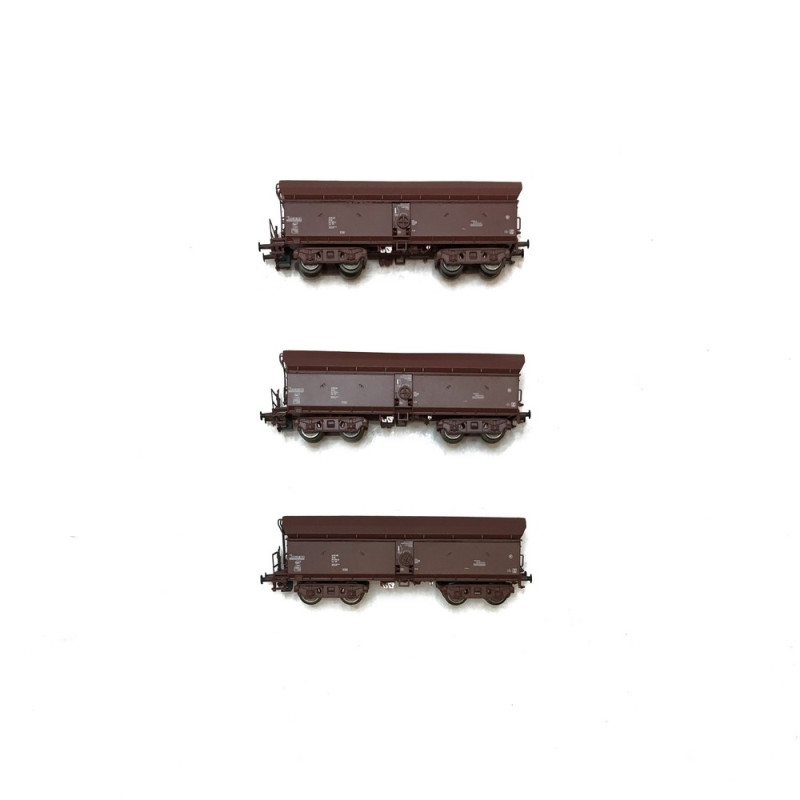 Coffret 3 Wagons trémie DR Ep IV-N-1/160-ARNOLD HN6365