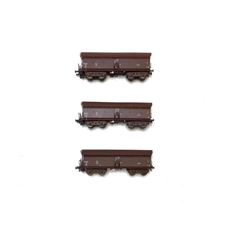 Coffret 3 Wagons trémie DR Ep IV-N-1/160-ARNOLD HN6365