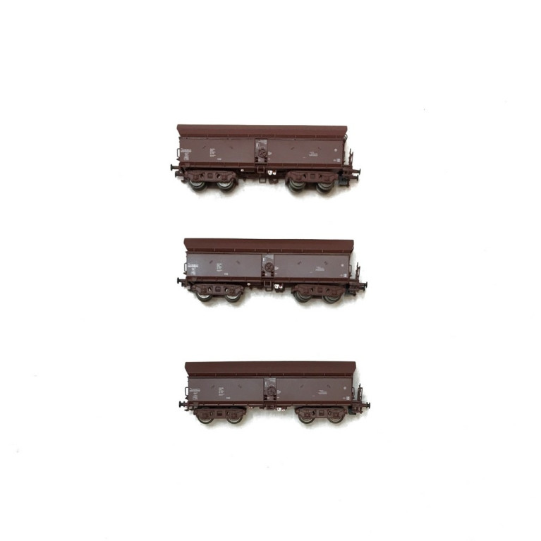 Coffret 3 Wagons trémie DR Ep IV-N-1/160-ARNOLD HN6365