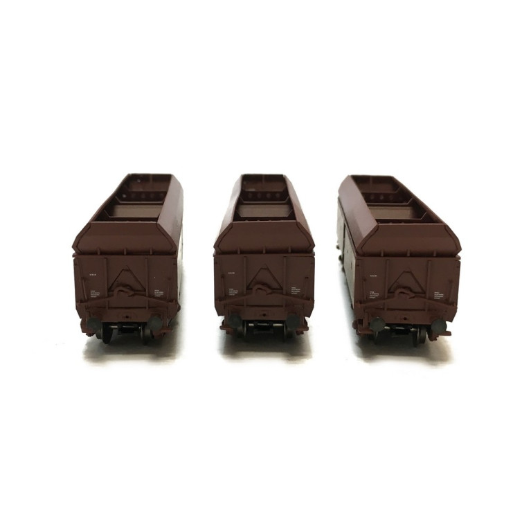 Coffret 3 Wagons trémie DR Ep IV-N-1/160-ARNOLD HN6365