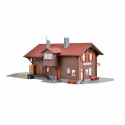 Maquette Kibri 'Petite Gare De Montagne' échelle HO - Occasion, Pour Réseau De Train Miniature