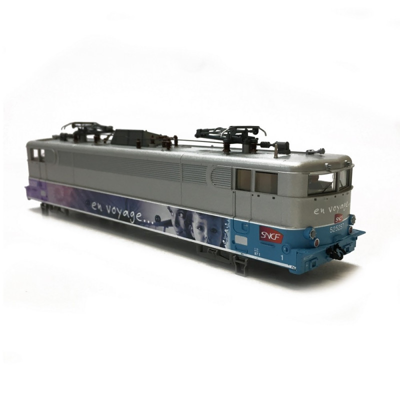 Caisse BB525257 "En voyage" SNCF-HO 1/87-ROCO 134258