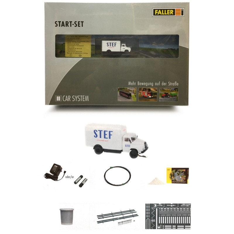 Car System coffret démarrage camion SAVIEM "STEF"-HO 1/87-FALLER 191645 Car System coffret démarrage camion SAVIEM "STEF"-HO 1/87-FALLER 191645