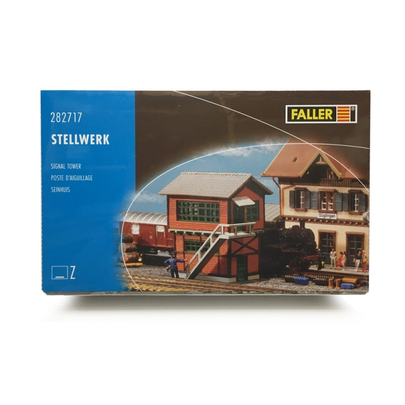 FALLER HO lot 4 maisons montagne chalets gare village ville