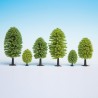10 arbres feuillus 3.5 à 5 cm de haut-HO-NOCH 32901