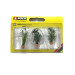 3 plantes "palmiers" en pots-HO 1/87-NOCH 14024