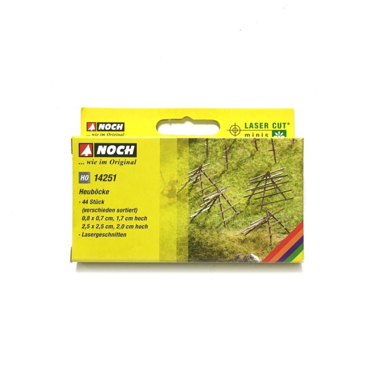 44 Chevalets de foin-HO 1/87-NOCH 14251