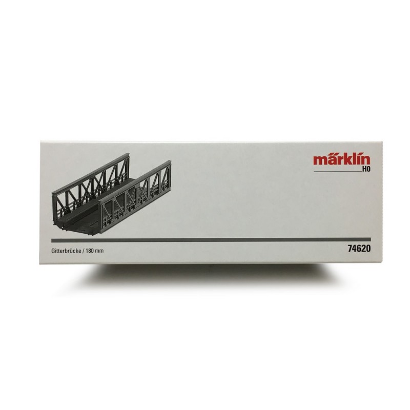 Märklin h0 74620 Grille Pont 1 gleisig pour C-Voie-comme neuf Longueur 180 mm 