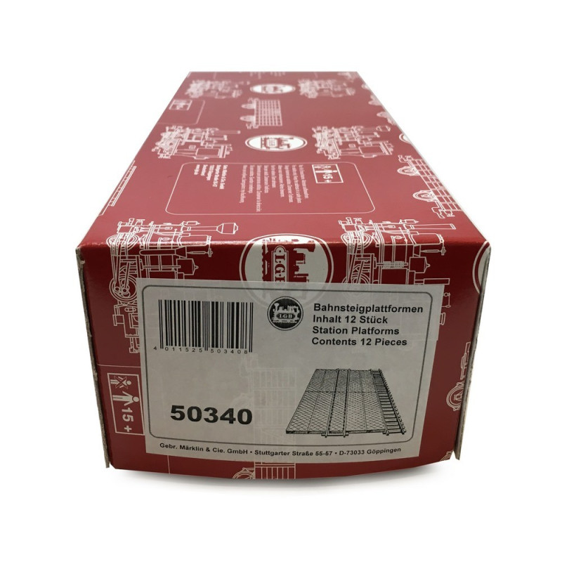 Plateforme de quai de gare-G-1/22.5-LGB 50340