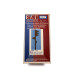 Feu tricolore simple marron-Rouge-HO 1/87-SAI 1011R