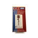 Feu tricolore double marron-Rouge-HO 1/87-SAI 1016R