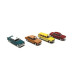 Set de 4 Taxis N°3-HO 1/87-BREKINA 90468