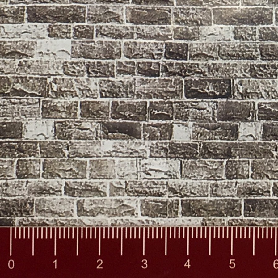 Longue plaque "Mur de Basalte" Souple-HO 1/87-NOCH 57720