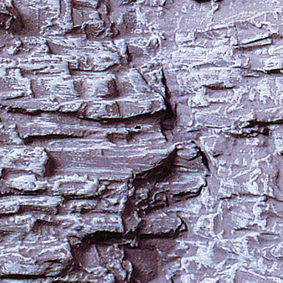 Grande plaque décor roche de montagne 35x80cm-Toutes échelles-HEKI 3140