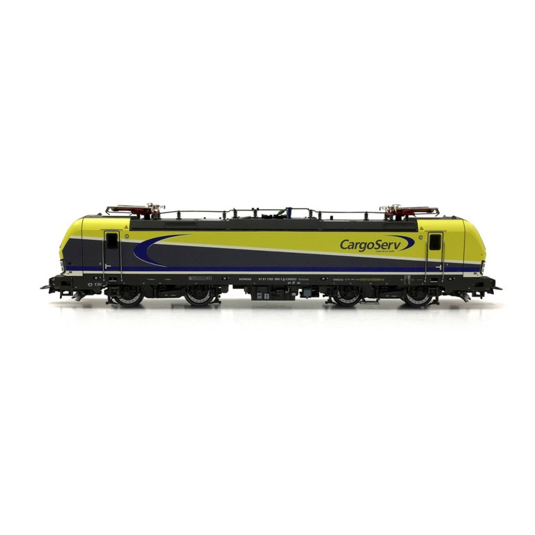 Locomotive 193 890 CargoServ Ep VI digitale son-HO 1/87-ROCO 73924