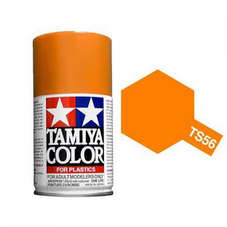Orange Vif Brillant Spray de 100ml-TAMIYA TS56