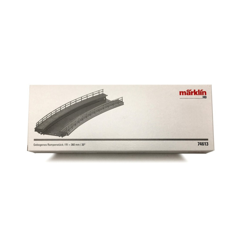 Element de rampe courbe-HO 1/87-MARKLIN 74613