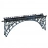 Pont porteur type métallique-HO 1/87-FALLER 120541