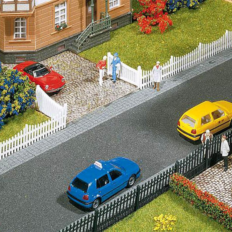 Clôture métallique H0 Faller 180432 H0 kit 1 set - Autre Modélisme