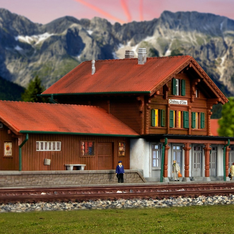 Gare de Château d'Oex-Z 1/220-KIBRI 36703