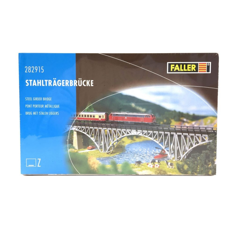 Pont porteur type métallique-Z 1/220-FALLER 282915