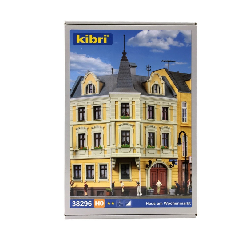 Kibri Maison D'Habitation 2 Niveaux - Maquette 1/87 Ho Pour
