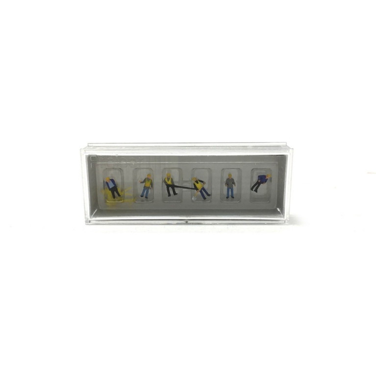 6 poseurs de voie-Z 1/220-PREISER 88513