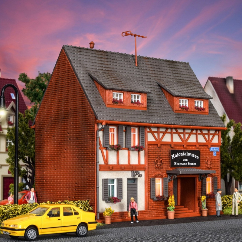 Magasin de produits coloniaux-HO 1/87-VOLLMER 43652