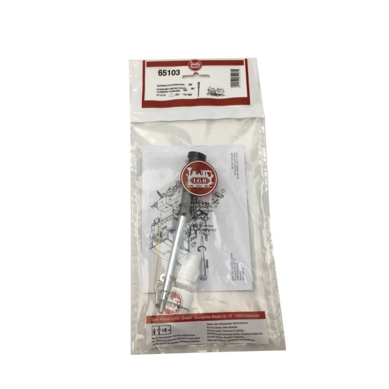Fumigène Droit 18 Volts-G 1/22.5-LGB 65103