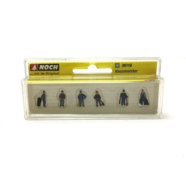 Equipe de 6 personnages d'entretien-N 1/220-NOCH 36116